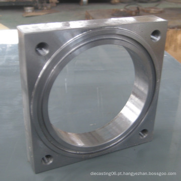 1/2 &quot;- 144&quot; Hot DIP Tubo de Galvanização Flange quadrada